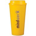 16 Oz. Yellow Plastic Cup2Go Cup